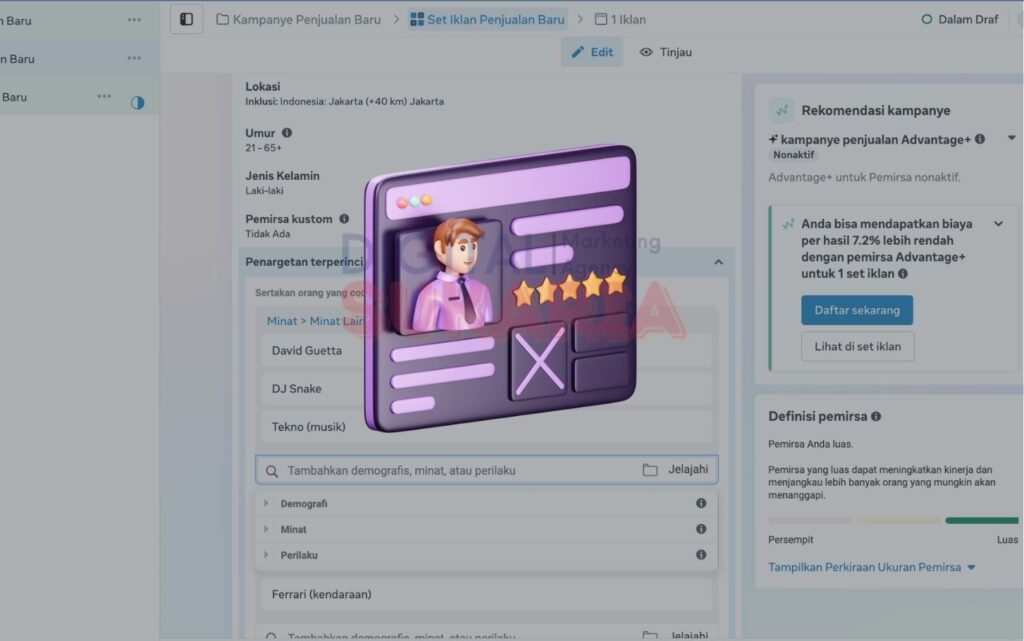 Cara kerja algoritma meta ads